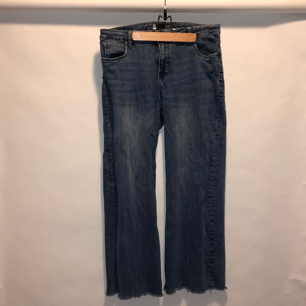 Kut From the Kloth Fab Ab Wide Leg Jean